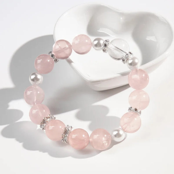 Pink Crystal Bracelet-ToShay.org