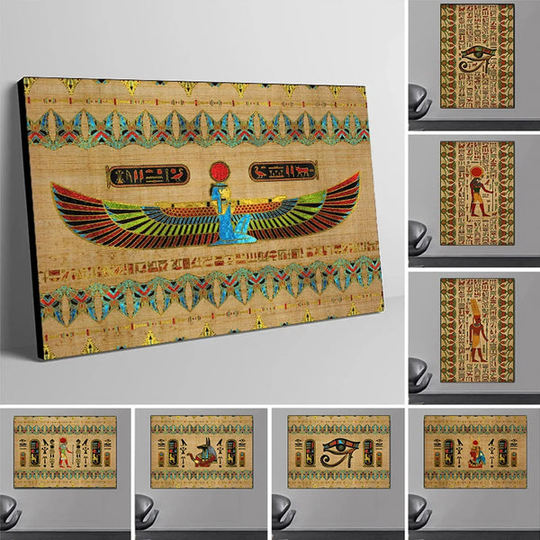 Egyptian Art Papyrus Poster-ToShay.org