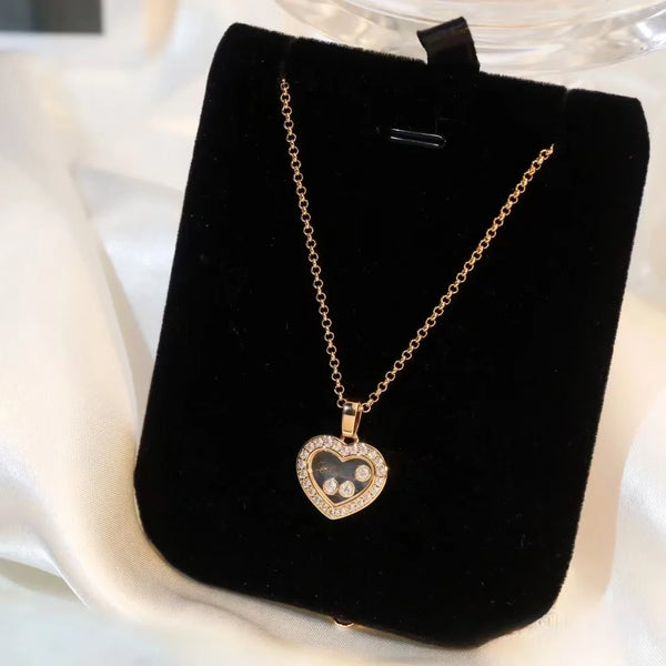 Rose Gold Crystal Heart-ToShay.org