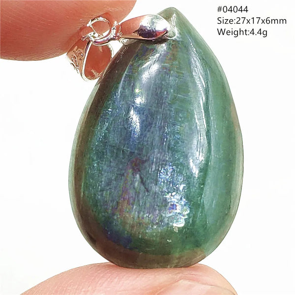 Green Blue Kyanite Pendant-ToShay.org