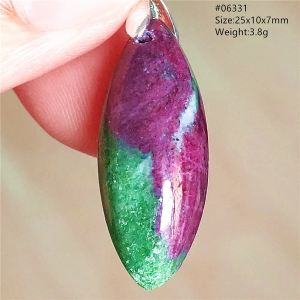 Red Ruby Zoisite Light Pendant-ToShay.org