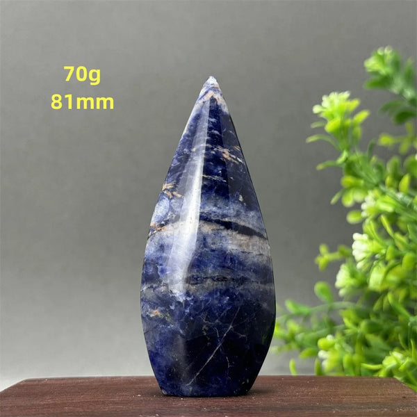 Blue Lapis Lazuli Torch-ToShay.org