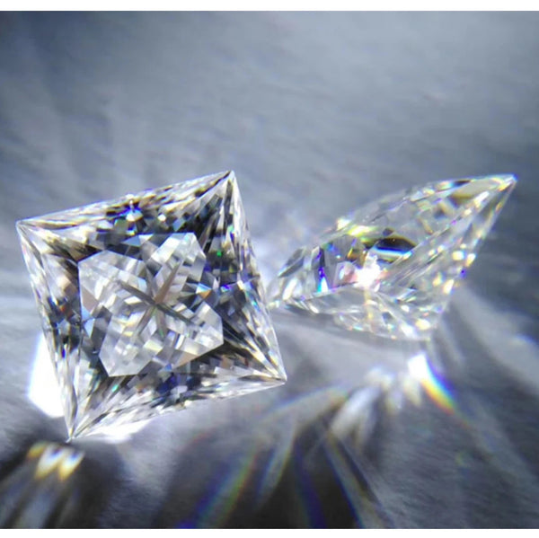 Clear Faceted Diamond-ToShay.org