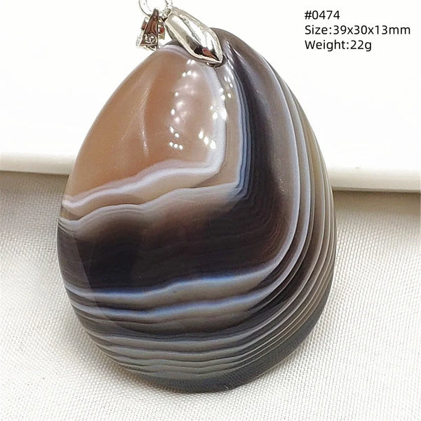 Black Red Agate Pendant-ToShay.org