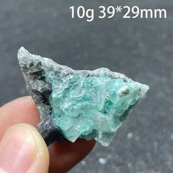 Blue Antlerite Quartz Crystal-ToShay.org