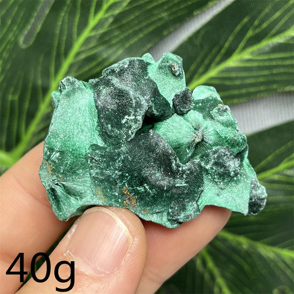Green Malachite Silk Luster Crystal-ToShay.org
