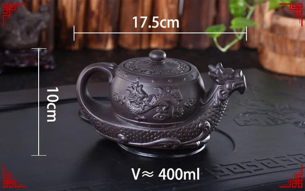 Dragon Clay Teapot-ToShay.org