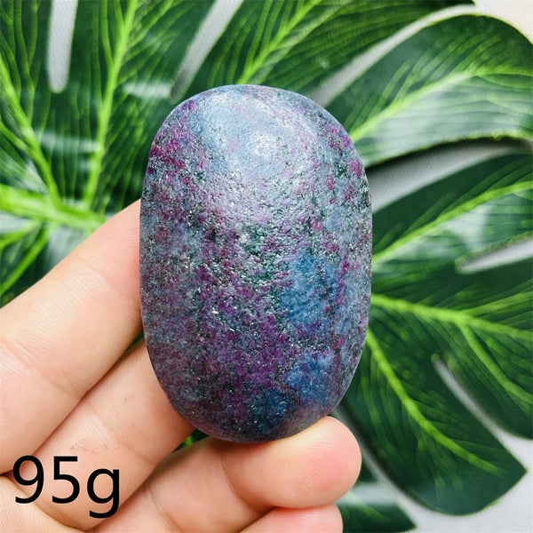 Ruby Sapphire Palm Stone-ToShay.org