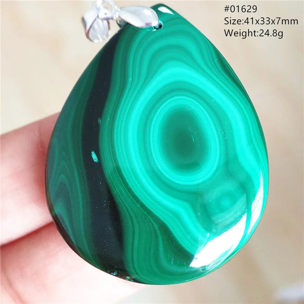 Green Malachite Pendant-ToShay.org