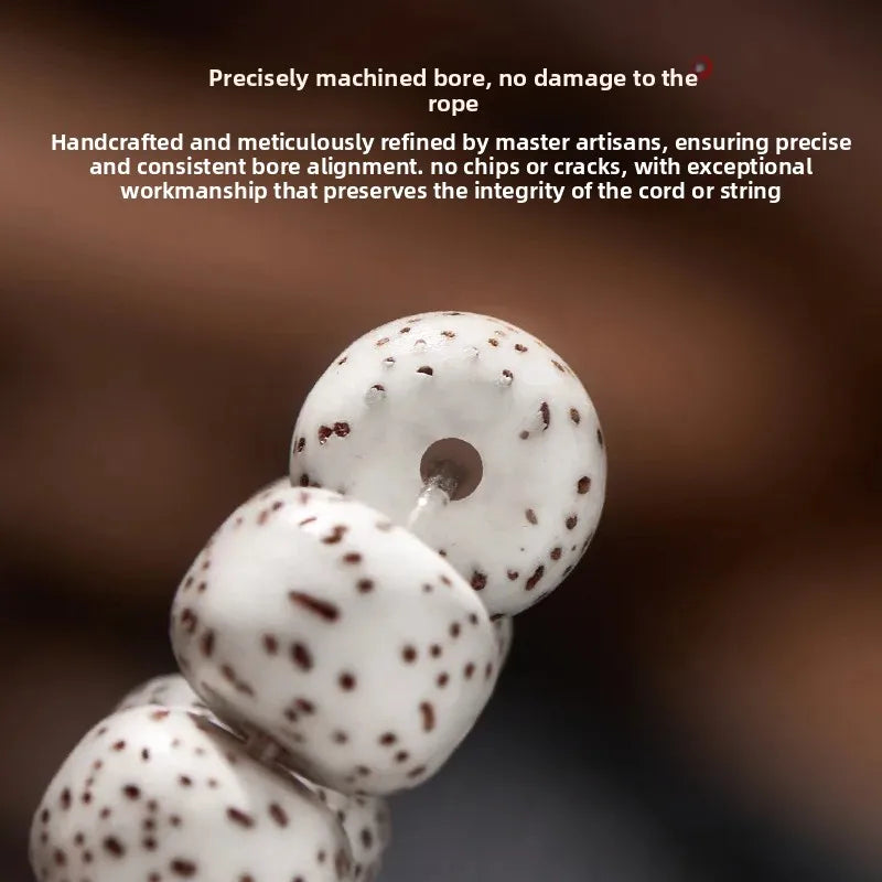 White Buddha Seed Bracelet-ToShay.org