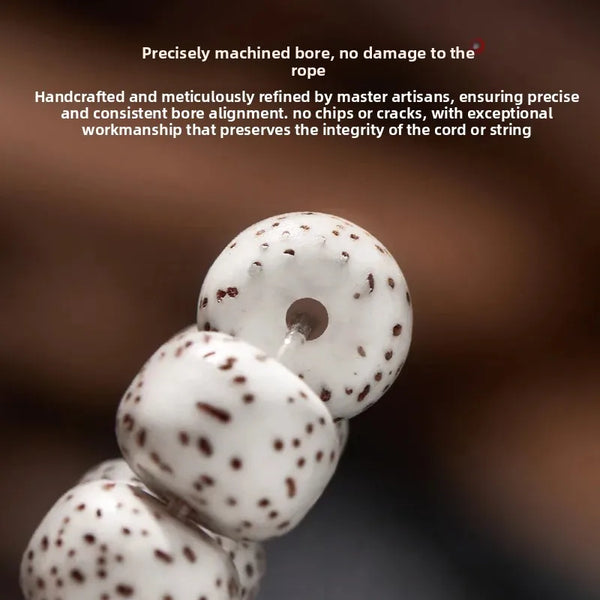 White Buddha Seed Bracelet-ToShay.org