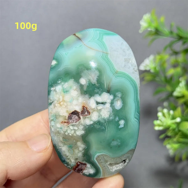 Green Cherry Blossom Agate-ToShay.org