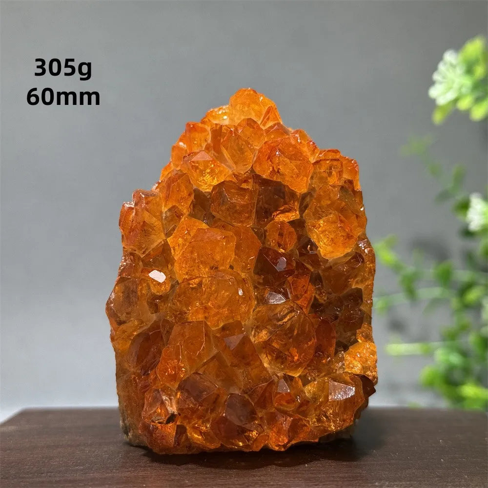 Orange Citrine Cave Cluster-ToShay.org