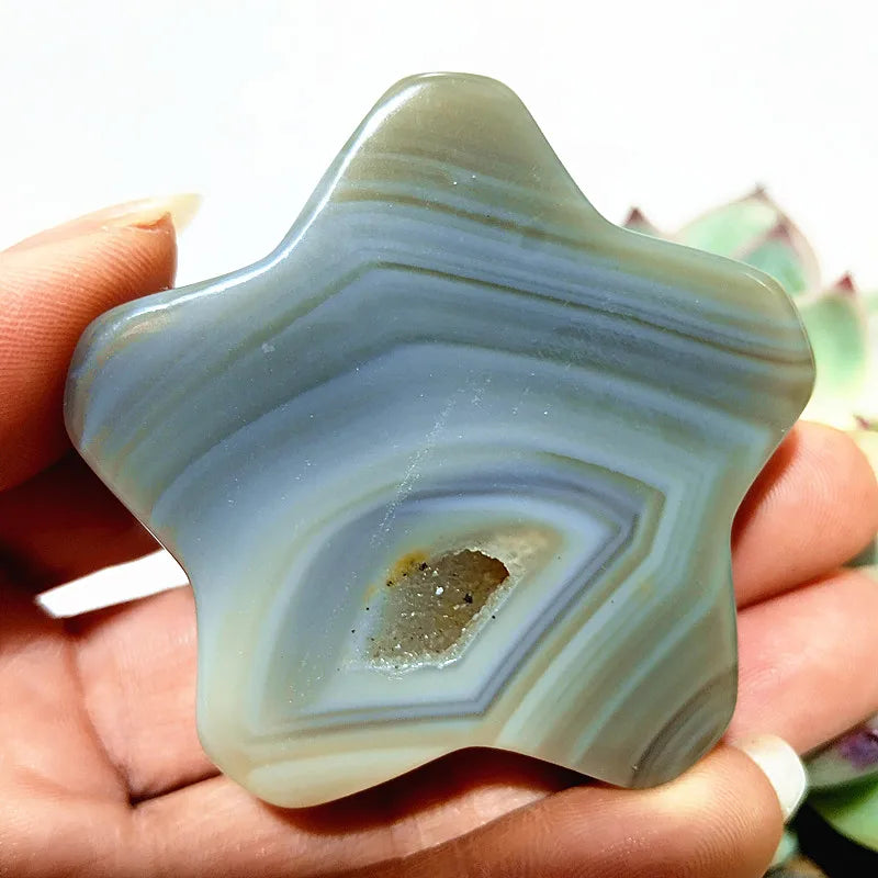 Blue Lace Geode Agate-ToShay.org