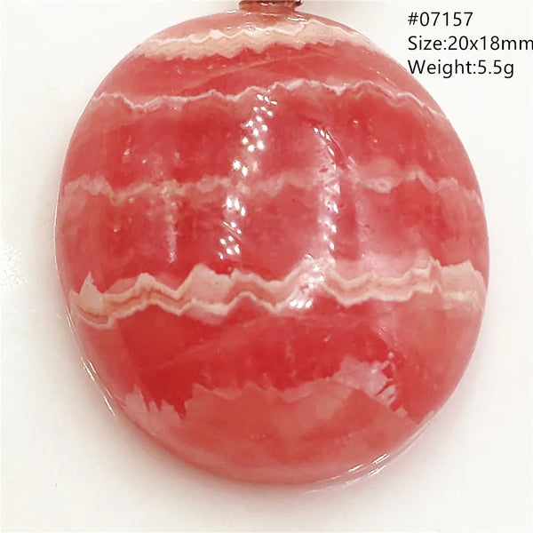 Red Rhodochrosite Pendant-ToShay.org