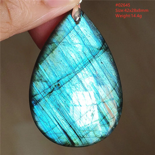 Blue Light Labradorite Pendant-ToShay.org