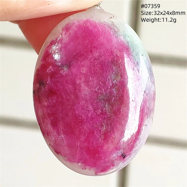 Red Ruby Zoisite Pendant-ToShay.org