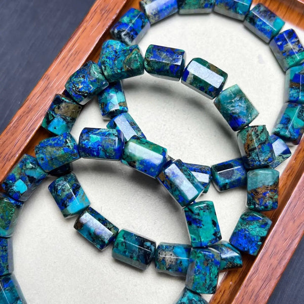 Blue Malachite Bracelet-ToShay.org