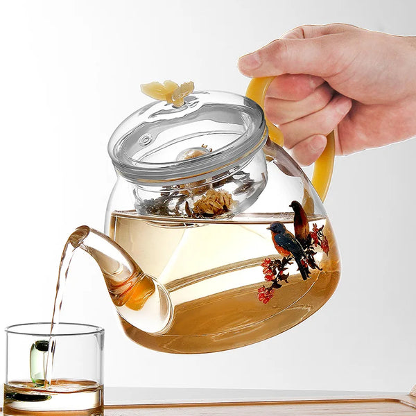 Glass Tea Pot-ToShay.org