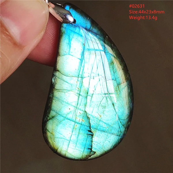 Blue Light Labradorite Pendant-ToShay.org