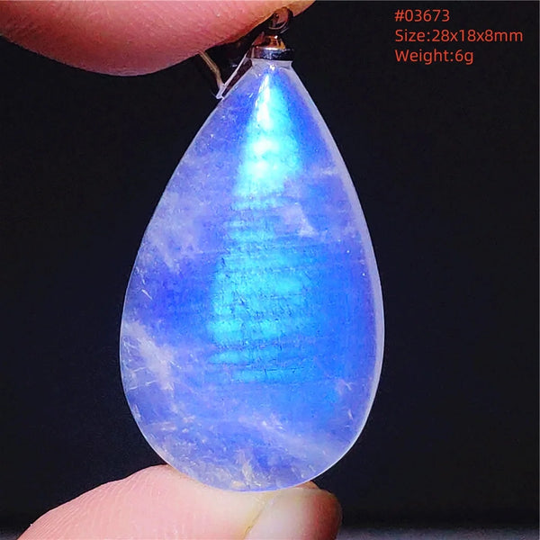 Blue Light Moonstone Pendant-ToShay.org