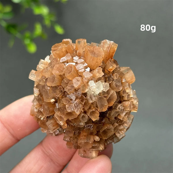 Orange Aragonite Crystal-ToShay.org