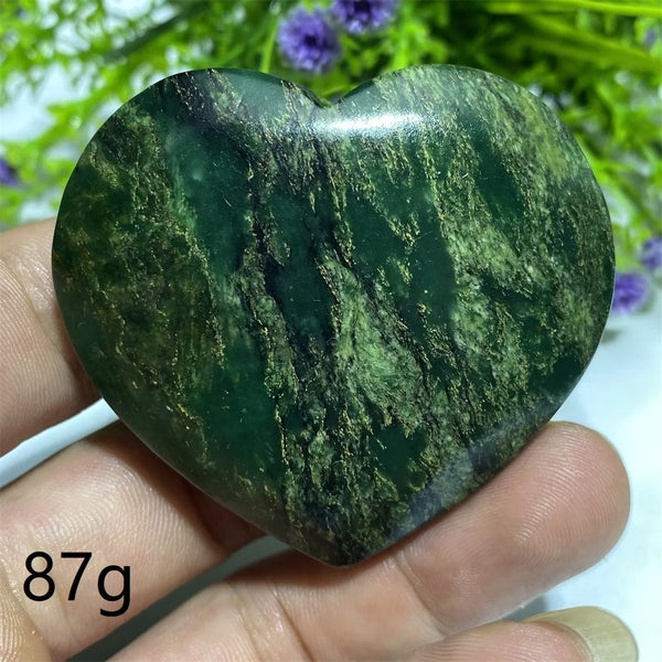 Green Emerald Stone Heart-ToShay.org