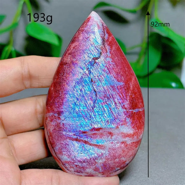 Red Moonstone Crystal Flame-ToShay.org