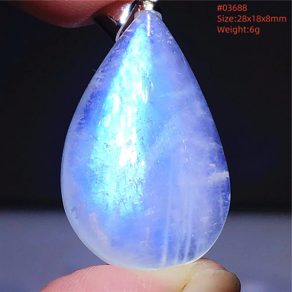 Blue Light Moonstone Pendant-ToShay.org