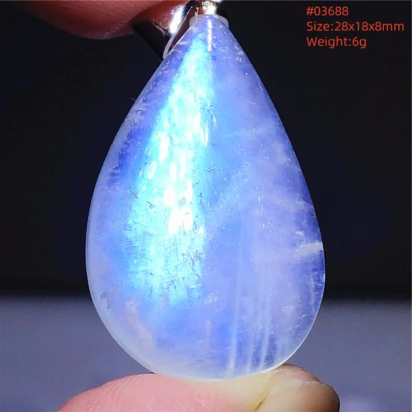 Blue Light Moonstone Pendant-ToShay.org