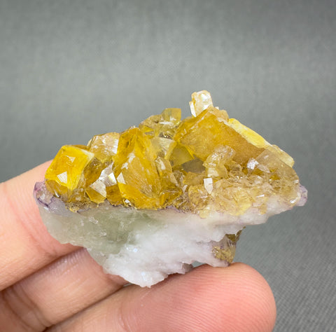 Yellow Barite Mineral Quartz-ToShay.org
