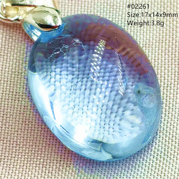Blue Topaz Crystal Pendant-ToShay.org
