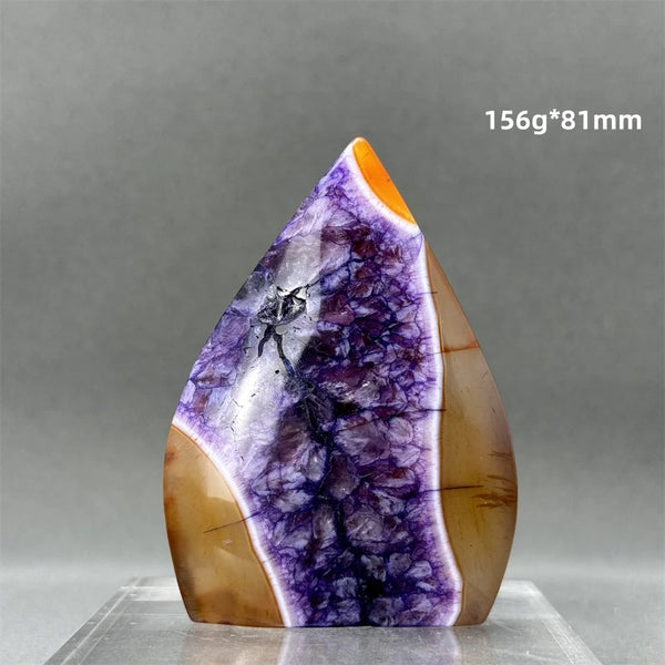 Purple Agate Torch-ToShay.org