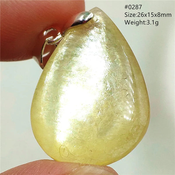 Gold Lepidolite Pendant-ToShay.org