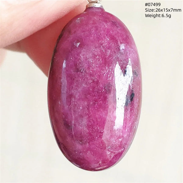 Red Ruby Zoisite Pendant-ToShay.org