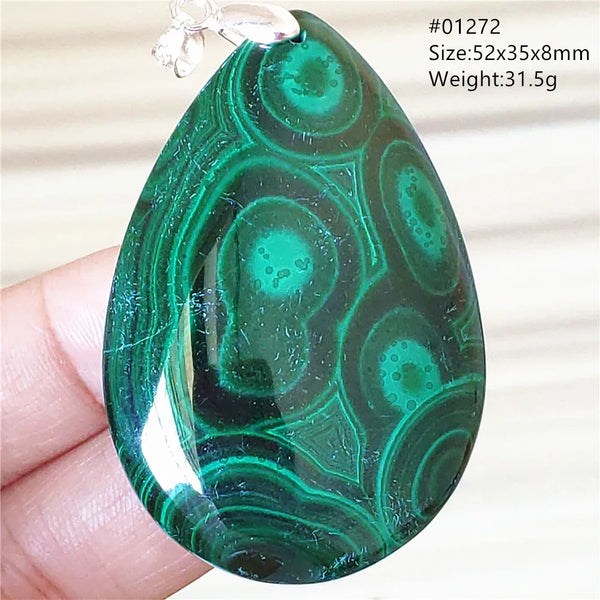 Green Malachite Pendant-ToShay.org