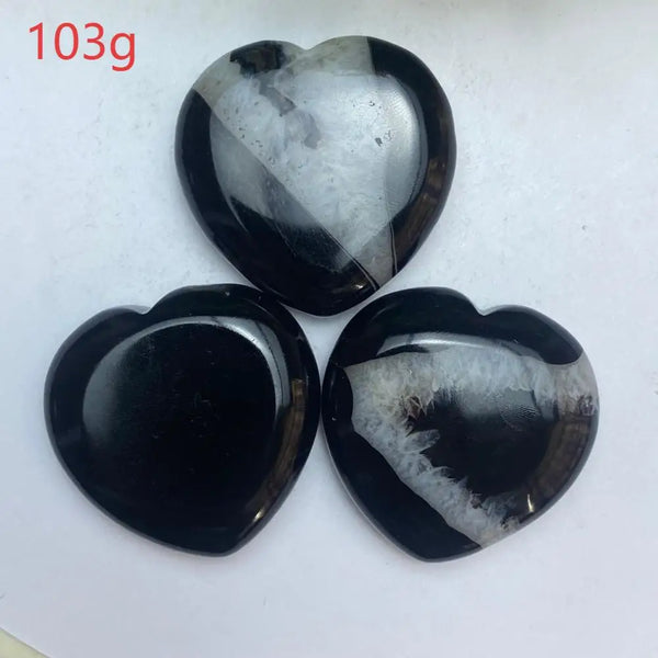 Black Agate Heart-ToShay.org