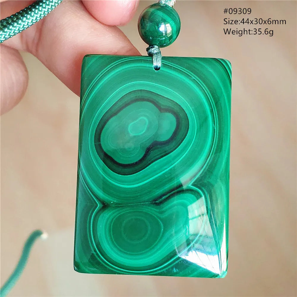 Green Malachite Pendant-ToShay.org