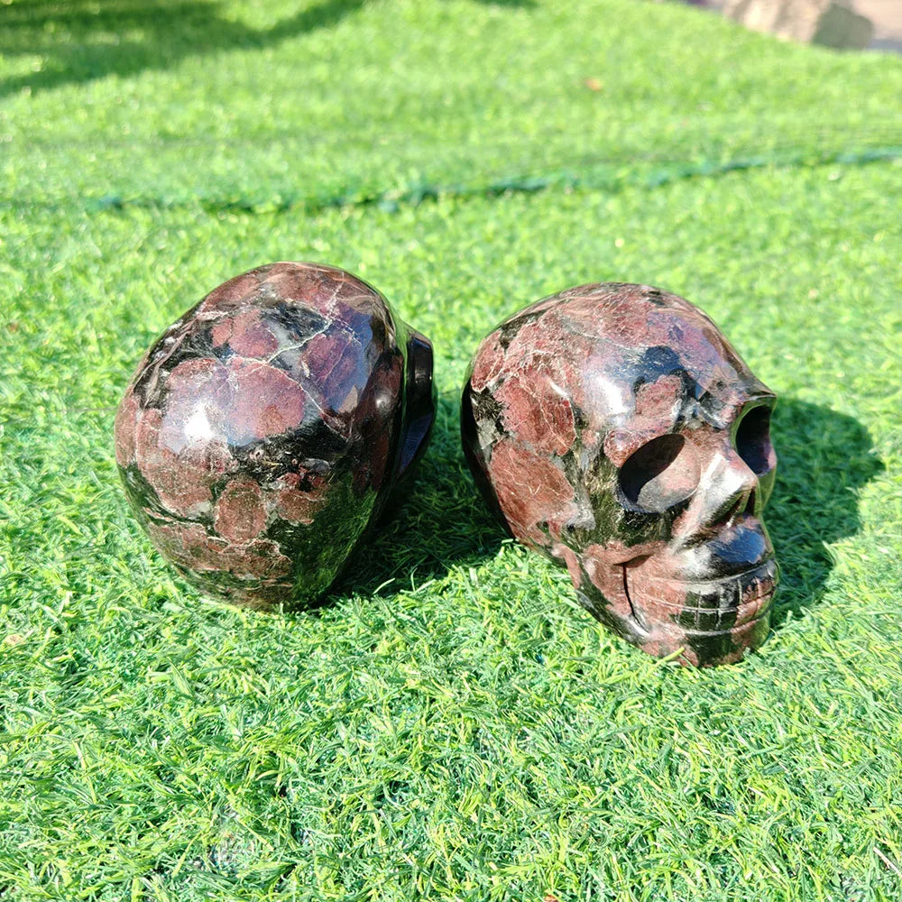 Red Garnet Skull-ToShay.org
