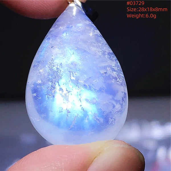 Blue Light Moonstone Pendant-ToShay.org