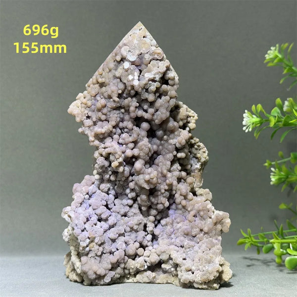 Purple Grape Agate Tower-ToShay.org