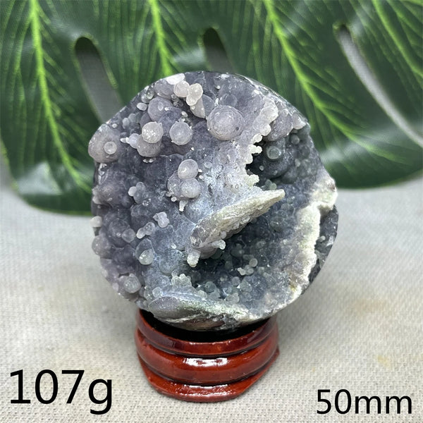 Purple Grape Agate Cluster-ToShay.org