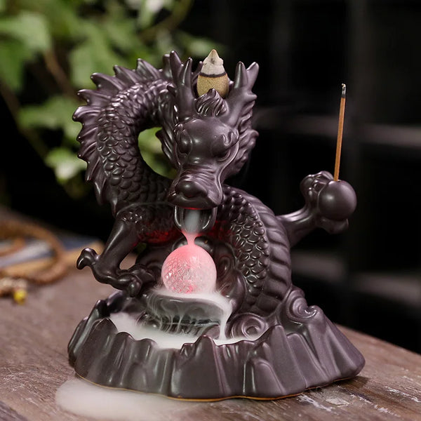 Dragon Incense Backflow Burner-ToShay.org