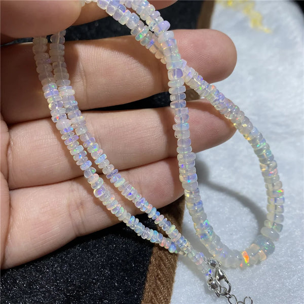 Clear Opal Abacus Beads-ToShay.org