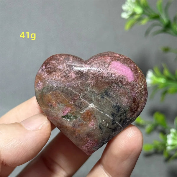 Pink Cobalt Calcite Heart-ToShay.org