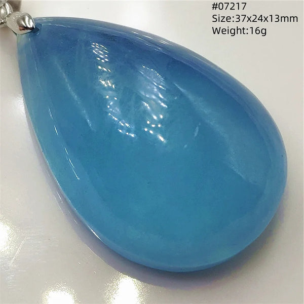 Blue Aquamarine Pendant-ToShay.org
