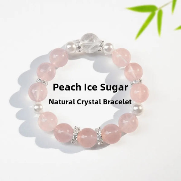 Pink Crystal Bracelet-ToShay.org
