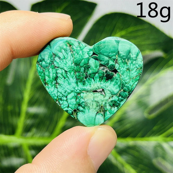 Green Malachite Heart-ToShay.org