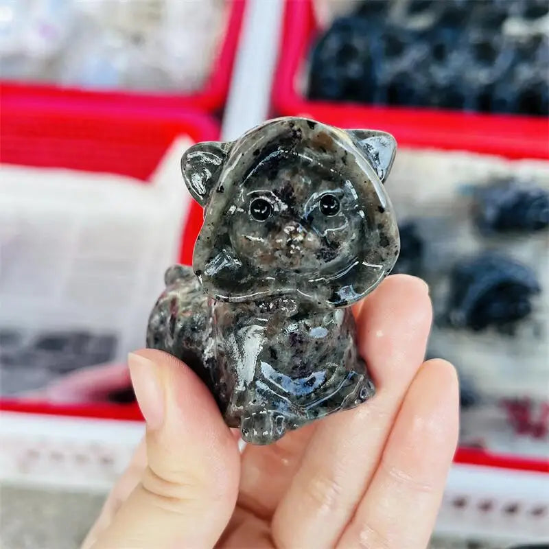 Grey Yooperlite Wizard Cat-ToShay.org