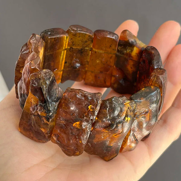 Yellow Amber Bracelet-ToShay.org